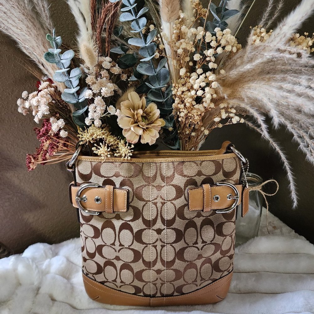 COACH SIGNATURE VINTAGE CROSSBODY